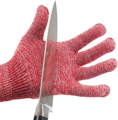 Pro Cut-Resistant KutGlove Anti-Slash CE 5 Safety Butcher Kitchen Work Glove