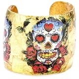 ÉVOCATEUR On Trend Skullduggery Cuff Bracelet