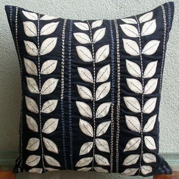 Throw Pillows For Leather Sofa White Leaf Throw Pillow Covers