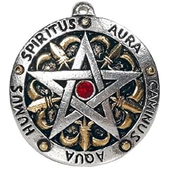 ZALA Amulett Magische Pentagramme Sir Gawain\\s Wappenpentagramm - Stabilit�t und innere Harmonie