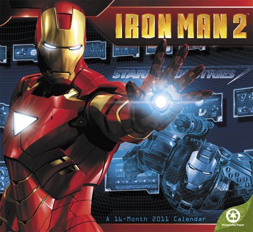 2011  Iron Man 2  Wall Calendar