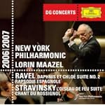 Firebird Suite by New York Philharmonic Orchestra, Rapsodie Espagnol / Stravinsky: Le Chant du Rossignol; The Firebird Suite by New York Philharmonic Orchestra Lorin Maazel