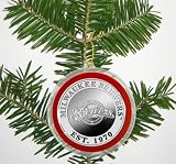 Milwaukee Brewers Silver Coin Ornament