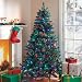 BrylaneHome 6' Pre-Lit LED Tree (GREEN,0)