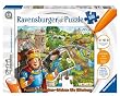 Ravensburger 00516 - tiptoi®: Puzzlen, Entdecken, Erleben - Burg - 100 Teile Puzzle (ohne Stift)