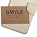 GMYLE iPhone 6 Plus Case, Wallet Case Classic for iPhone 6 (5.5 inch Display) - Champagne Gold Natural Silk Pattern PU Leather Slim Stand Case Cover (with 2 card slots and and money pocket)