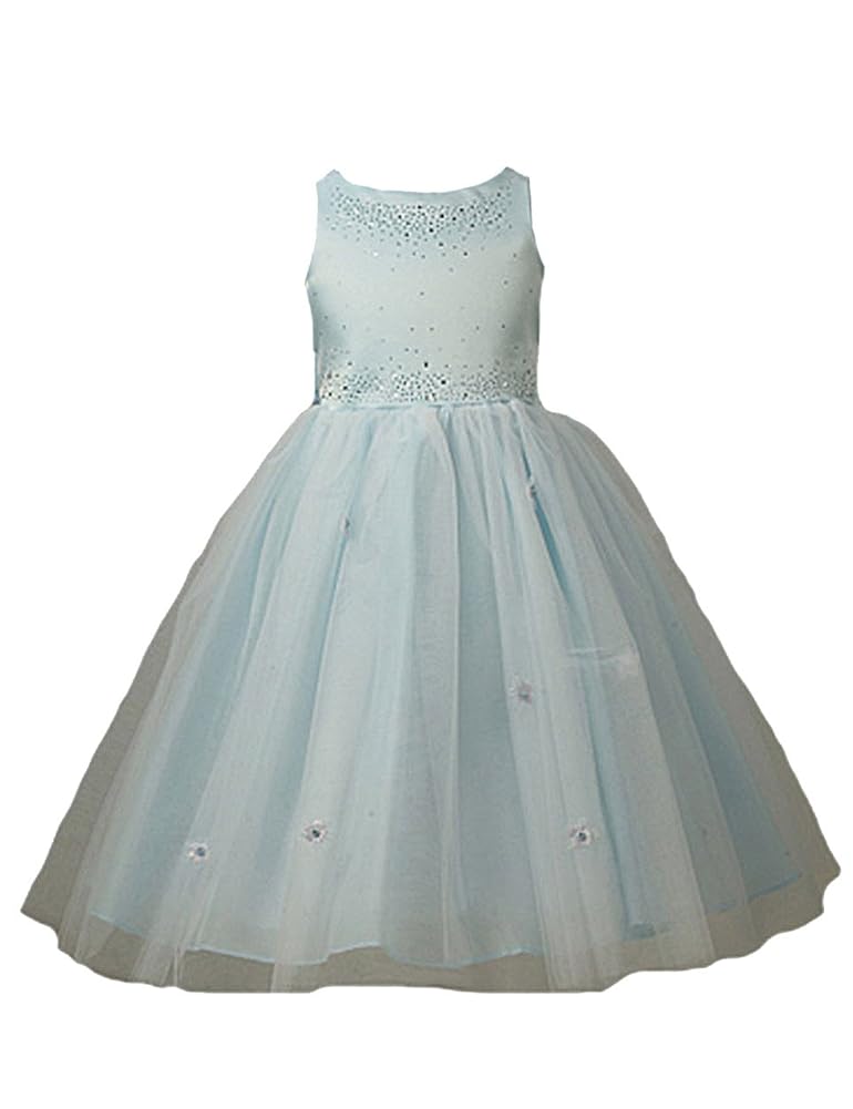 New Satin & Tulle Ballerina Flower Girl Pageant Dress New Satin & Tulle Ballerina Flower Girl Pageant Dress