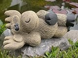 Eigenschaften Tiefes Kunsthandwerk GbR  / Steinfigur Gartenfigur Elch Tierfigur hellbraun Gartendeko