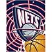 New Jersey Nets NBA Royal Plush Raschel Blanket (800 Series) (60 x80 )