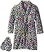 Sleep & Co Girl's Plush Leopard Bathrobe and Slipper Gift Set