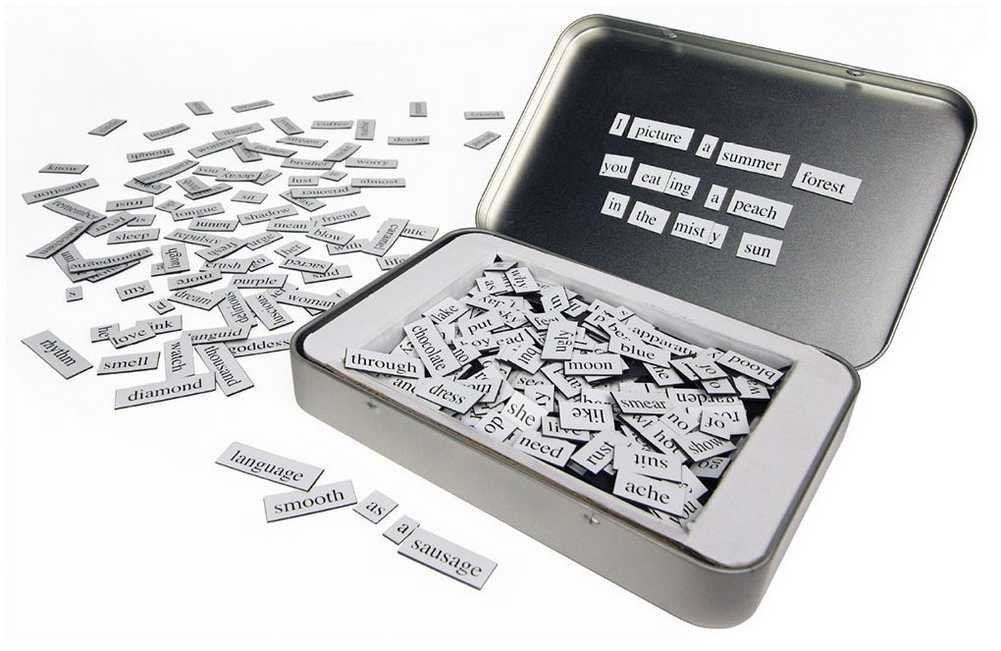 Amazon.com: Original Magnetic Poetry Kit - All the Essential Words ...