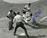 Carlton Fisk Autographed/Hand Signed Boston Red Sox 8x10 Photo (Tagging Munson)