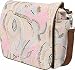 Baby : Bumble Bags Rbum-2046 Jessica Messenger Backpack Cappucino Dot