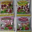 Meiji - Kinokono Crackers Mix - Chocolated and Strawberry Covered Mushroom and Bamboo Cookies Sampler - 2.4 Oz -- Buy 9 Get 10 Shipped!
