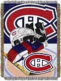 NHL Montreal Canadiens 48-Inch-by-60-Inch Acrylic Tapestry Throw