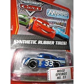 Disney / Pixar CARS Movie Exclusive 1:55 Die Cast Car with Sythentic Rubber Tires Mood Springs