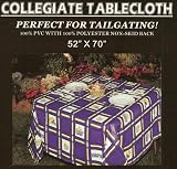 Louisiana State TIGERS collegiate tablecloth for tailgaiting and dorms--brand new-LSU
