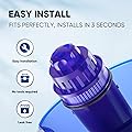PUREPLUS JFC900Z Pitcher Water Filter Replacement for Pur PPF900Z, PPF951K, PPT700W, CR-1100C, DS-1800Z, CR-6000C, PPT711W, PPT711, PPT710W, PPT111W, PPT111R Pitchers and Dispensers