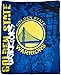 Northwest NBA Golden State Warriors Unisex-Adult Micro Raschel Throw Blanket, 46