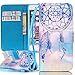 iPhone 6S Case,iPhone 6 Case,JanCalm [Wrist Strap Design][Kickstand] Pattern Premium PU Leather Wallet [Card/Cash Slots] Flip Cover for iPhone 6/6S *Including-ONE Crystal Pen (Aeolian Bells)