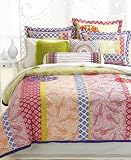 Style&co Delhi Reversible 240T Cotton Twin Duvet Cover