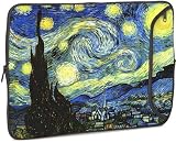 Designer Sleeve 14″ Laptop Case Starry Night with FREE matching Laptop Skin
