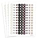 Happy 65th Birthday Sticker Decorations for Hershey Kisses (Set of 324)