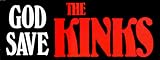 The Kinks - God Save The Kinks - AUTHENTIC RETRO 80'S - Sticker / Decal - LIMITED QUANTITY!