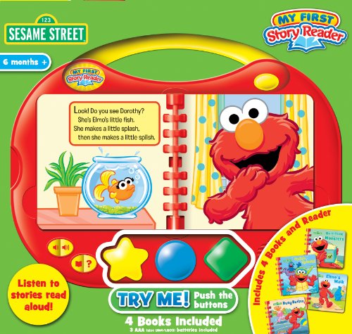 My First Story Reader and Sesame Street 4-book Library