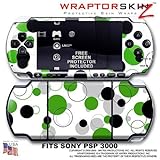 Lots of Dots Green on White WraptorSkinz Skin and Screen Protector Kit fits ....