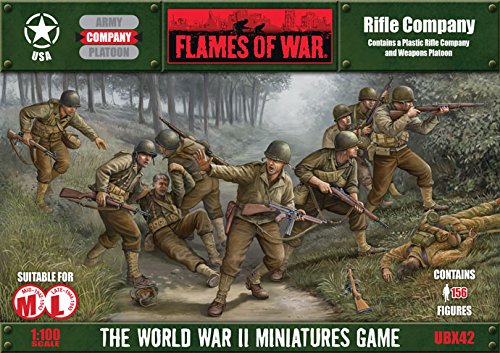Flames of War USA Rifle Company UBX42