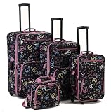4 Pc Rockland Peace Luggage Set By Fox Luggage