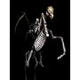 Grim Reaper on Skeleton Horseback Life-Size Prop (Whs1) (BW)