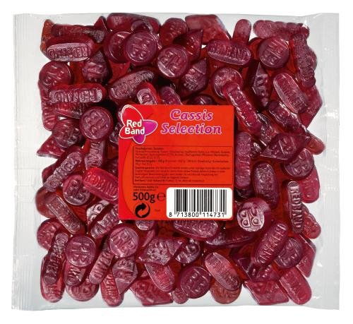 Red Band Cassis Selection, 12er Pack (12 x 500 g Beutel)