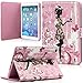 iPad Mini Case, Mini 2/3 Case, Dteck(TM) Cute Girl Design Bling Diamond Flip Leather Folio Stand Case with Auto Wake/Sleep Function Smart Cover for Apple iPad Mini 1/2/3 (04 Girl)