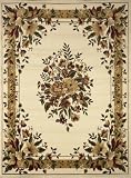 Traditional Area Rug, Opera 8'x11' Ivory