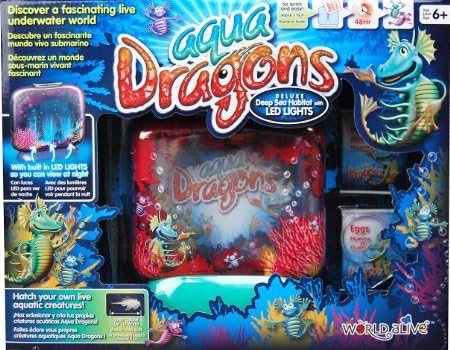 Aqua Dragons Deluxe mit LED-Leuchten by World Alive