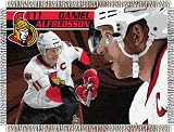 Ottawa Senators Daniel Alfredsson 48x60 Players Tapestry Throw