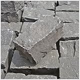 GA STONE　天然御影石ピンコロ　スペイシーブラック　2丁　19×9×9cm (28個セット) (黒御影）)