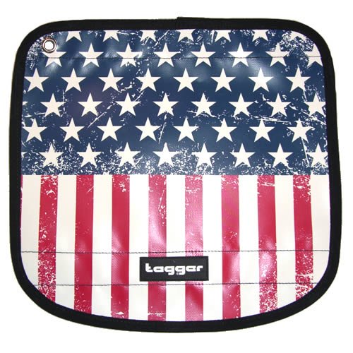 tagger(タガー) メッセンジャーバッグ フラップ部分のみ FLOW FLAP STARS&STRIPES BSLY