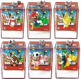61VtjiVBooL. SL160  Super Mario Brothers Mario WII Mini Figure Keychain Gashapon Balls Set Of 6