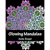 glowing mandalas coloring book for adults