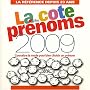 La cote des pr�noms en 2009