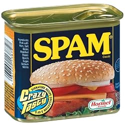 SPAM Classic, 12-Ounce Cans (Pack of 6 )