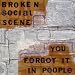 You Forgot It In People