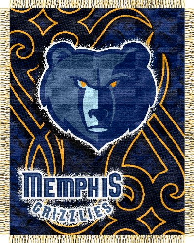 Northwest Memphis Grizzlies Acrylic 48X60 Throw 48 X 60