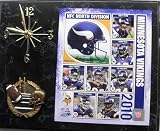 Minnesota Vikings Picture Plaque Clock