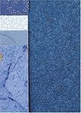 Eigenschaften KnorrPrandell  / Gütermann / KnorrPrandell 1600959 - Sortiment Naturpapier blau, 5 Stück/Beutel