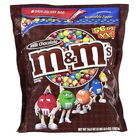 M&M - Milk Chocolate, 56 oz bag
