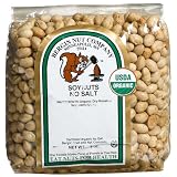 Bergin Nut Company Organic Soynuts, Roasted No Salt, 9-Ounce Bags (Pack of 6)